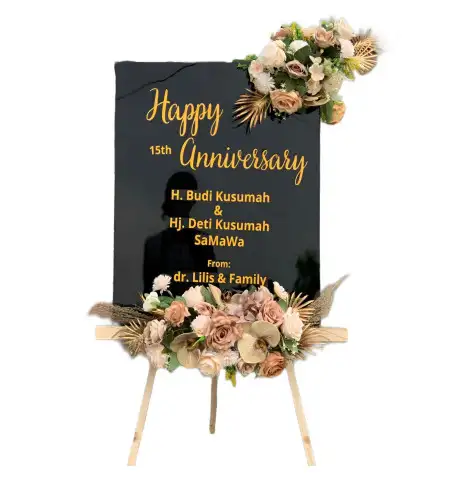 Papan Bunga Akrilik Poris Plawad Utara