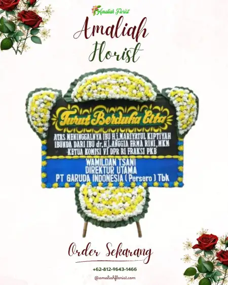 Papan Bunga Duka Poris Plawad Utara